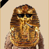 Telegram profile photo for king tut meme coin