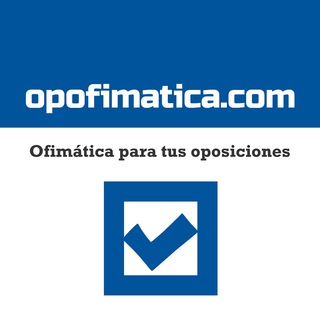 Telegram profile photo for Opofimatica (Informática Oposiciones AGE) Chat de dudas