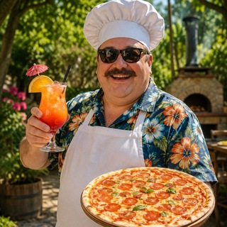 Telegram profile photo for 🍕 БОЛЬШОЙ ДЖОН. Доставка пиццы| Донецк ⚒️