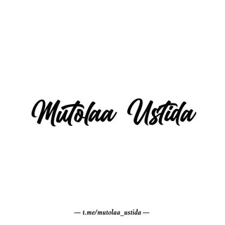 Telegram profile photo for Mutolaa ustida