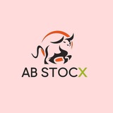 Telegram profile photo for AB STOCX | SHARES | STOCKS| SWING TRADING | SHORT TERM | LONG TERM | DELIVERY TRADING | INVESTING | SHARE BAJAAR