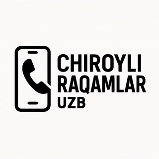 Telegram profile photo for Chiroyli Raqamlar Uzb