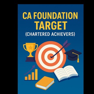 Telegram profile photo for CA FOUNDATION TARGET JAN 27