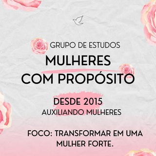 Telegram profile photo for 👩🏻🦱👩🏻🦰👱🏻♀ MULHERES COM PROPÓSITOS OFICIAL 📖📚
