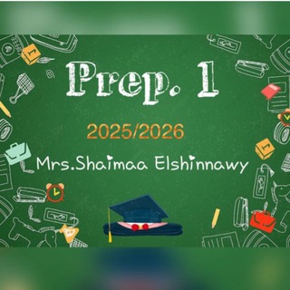 Telegram profile photo for Prep.1 (2025/2026)Mrs.Shaimaa Elshinnawy