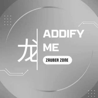 Telegram profile photo for 𝘼𝙙𝙙𝙞𝙛𝙮 𝙈𝙚