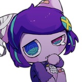 Telegram profile photo for ⋆. ୨ PEPOYO DAILY ୧˚⋆💜💛