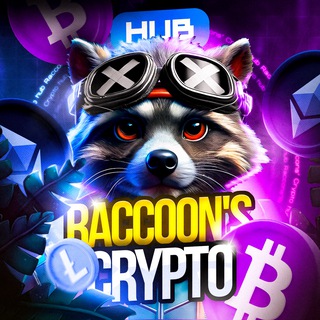 Telegram profile photo for Raccoon's Crypto HUB