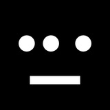 Telegram profile photo for .три.точки. black 3D1T10N