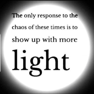 Telegram group profile photo for • WE ARE THE LIGHT •