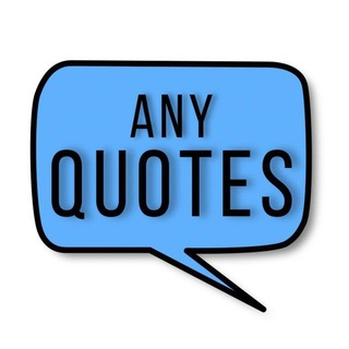 Telegram profile photo for Any Quotes tips
