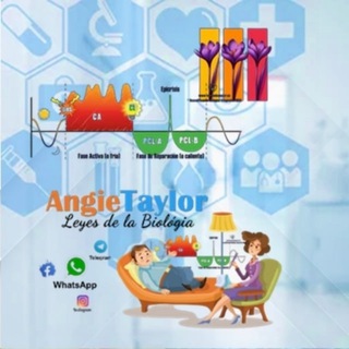 Telegram profile photo for AngieTaylor 🦋 (Leyes de la Biología)