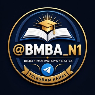 Telegram profile photo for |BIOLOGIYA| BMBA_N1
