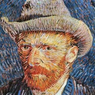 Telegram profile photo for Vincent van Gogh art