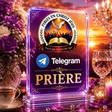 Telegram profile photo for " CANAL PRIÈRE"Perles en Christ Jésus édification