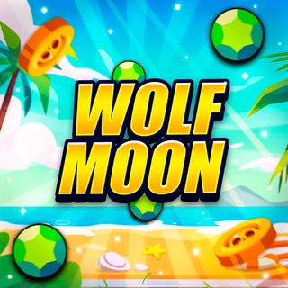Telegram group profile photo for WolfMoon Доначу Гемы💎 Отзывы Chat