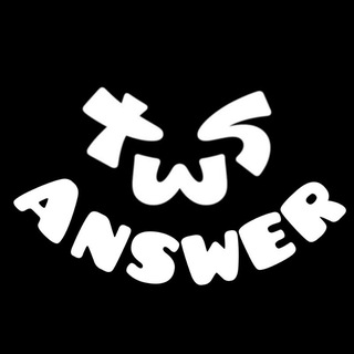 Telegram profile photo for 𝐓𝐖𝐒 𝐚𝐧𝐬𝐰𝐞𝐫