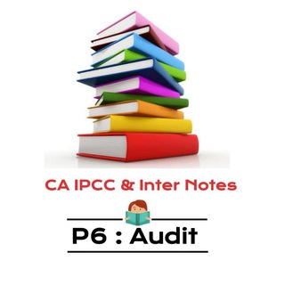 Telegram profile photo for P5 Auditing & Ethics : CA Inter Notes