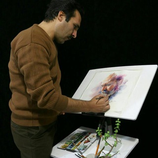 Telegram profile photo for Watercolor by Akbar Akbari