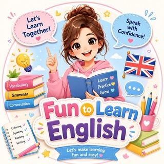 Telegram profile photo for Fun to Learn English