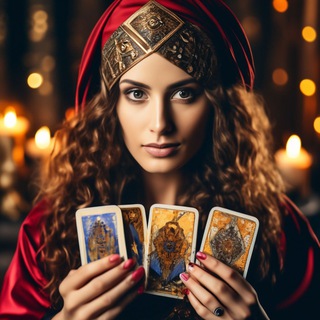 Telegram profile photo for ШКОЛА ТАРО ЛЕНОРМАН ВЕРОНИКИ ЛЫТКАРИНОЙ