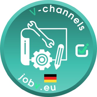 Telegram profile photo for jobv.eu - Работа в Германии ⚙️ Машиностроение