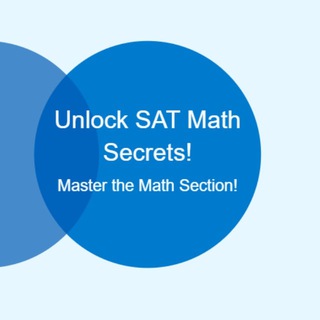Telegram profile photo for Unlock SAT Math Secrets!
