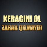 Telegram profile photo for Keragini ol zarar qilmaydi!!!
