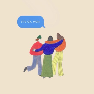 Telegram profile photo for it’s ok, mom 💭