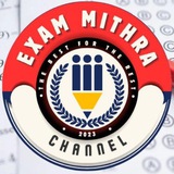 Telegram profile photo for EXAM MITHRA SSC PSC UPSC BANK