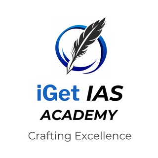 Telegram profile photo for iGet IAS Academy