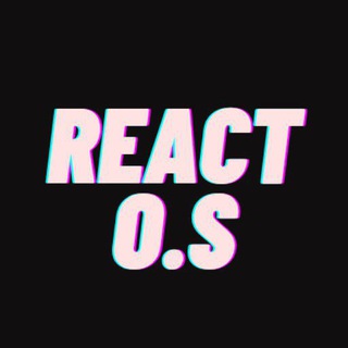 Telegram profile photo for React O.S memes 😁