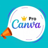 Telegram profile photo for Canva pro