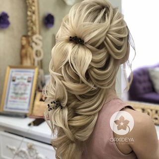 Telegram profile photo for 👰كانال اموزش شنيون مجازي استاد حسني