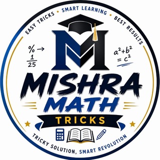 Telegram profile photo for Mishra Maths Tricks