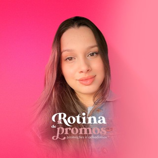 Telegram profile photo for ROTINA DE PROMOS 🛍️💖