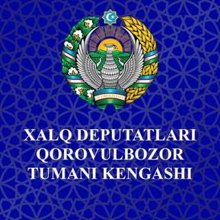 Telegram profile photo for Xalq deputatlari Qorovulbozor tumani Kengashi