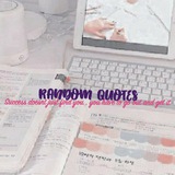 Telegram profile photo for R a n d o m Q u o t e s