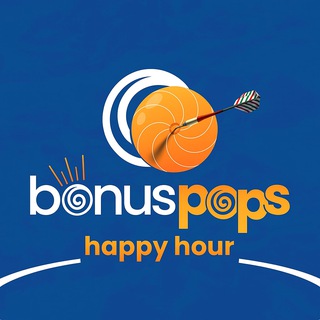 Telegram profile photo for HAPPY HOUR BONUSPOPS🎯