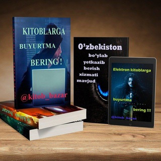 Telegram group profile photo for KITOB_BAZAR_GROUP