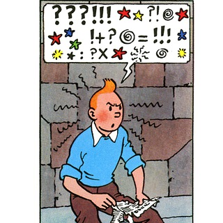 Telegram profile photo for Tintin in the Land of the Shitpost