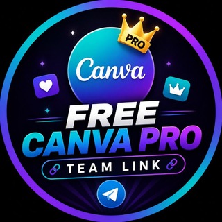 Telegram profile photo for Free canva pro team link