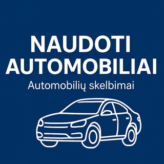Telegram profile photo for NAUDOTI AUTOMOBILIAI - Automobilių skelbimai