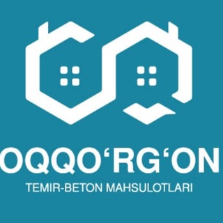 Telegram profile photo for OQQO'RG'ON TEMIR-BETON MAHSULOTLARI
