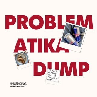 Telegram profile photo for PROBLEMATIKA DUMP.