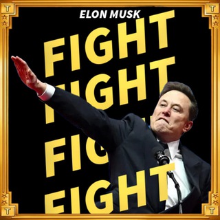 Telegram group profile photo for Official Musk Salute