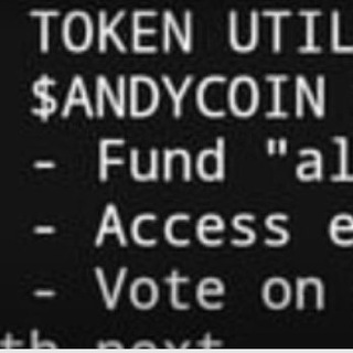 Telegram profile photo for Andycoin | Portal