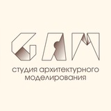Telegram profile photo for САМ - студия архитектурного моделирования