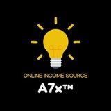 Telegram profile photo for ONLINE INCOME SOURCE A7x™