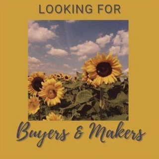 Telegram profile photo for Looking for Buyers & Makers